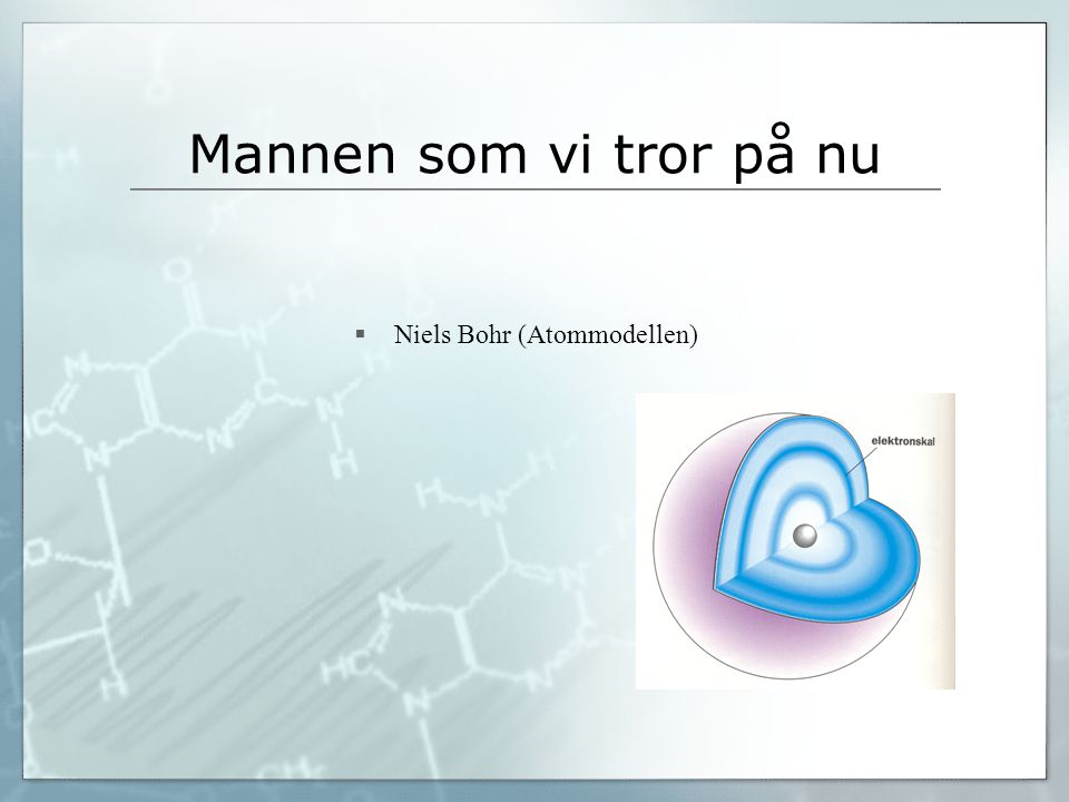Niels Bohr (Atommodellen)