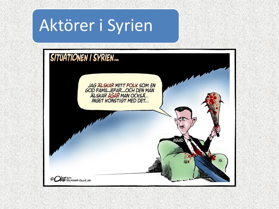 Aktörer i Syrien