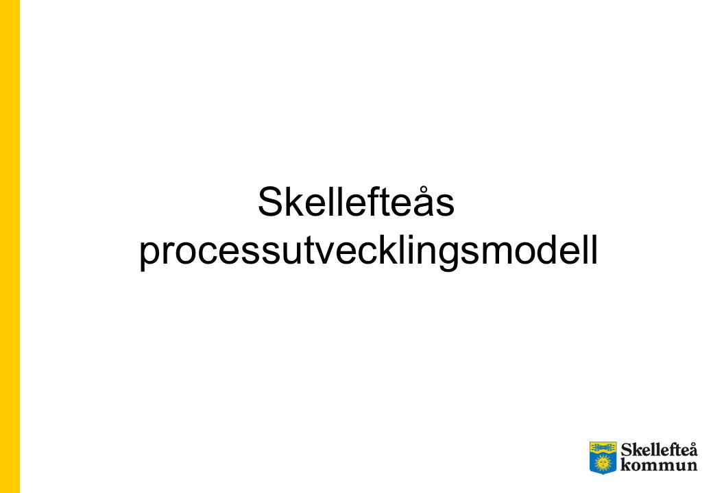 Skellefteås processutvecklingsmodell