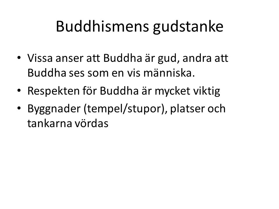 Buddhismens gudstanke