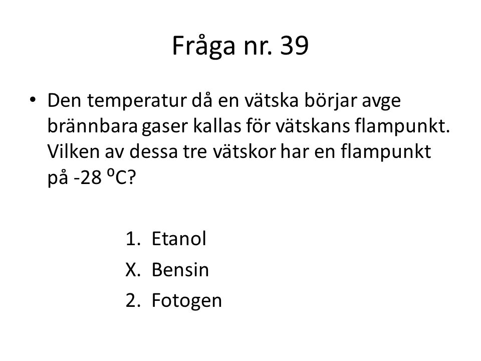 Fråga nr. 39