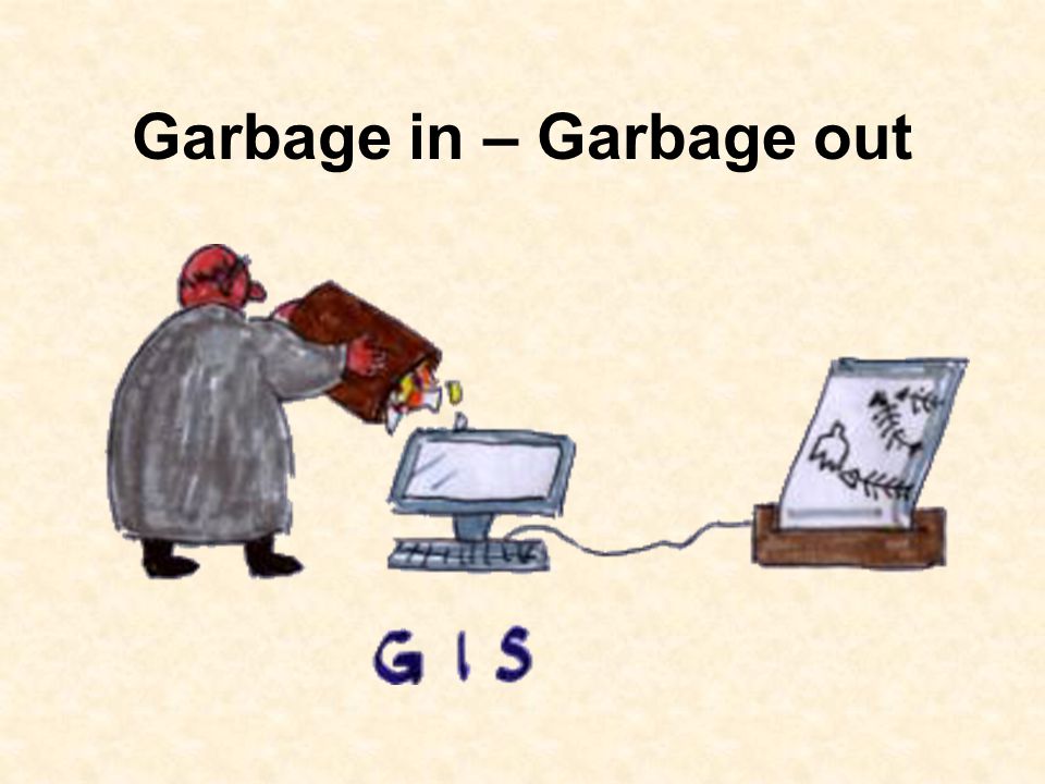 Garbage in – Garbage out