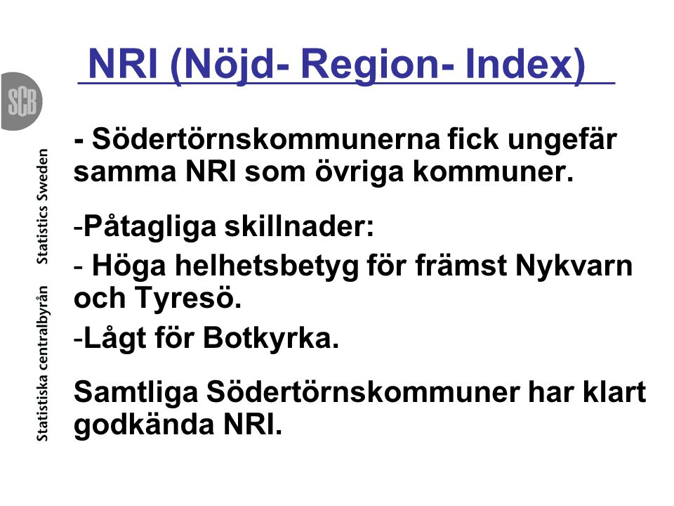 NRI (Nöjd- Region- Index)