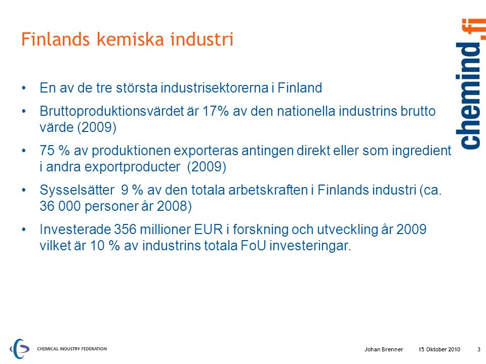 Finlands kemiska industri