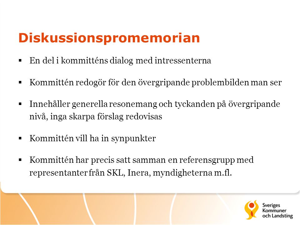 Diskussionspromemorian