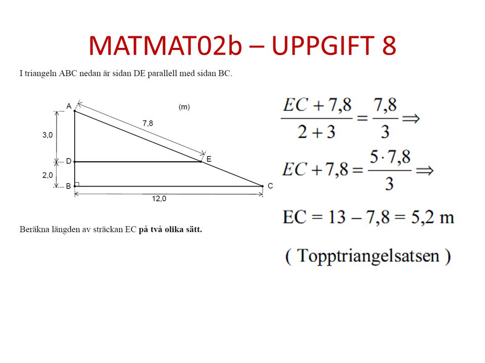 MATMAT02b – UPPGIFT 8