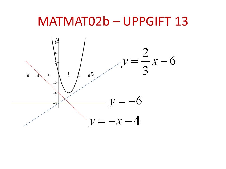 MATMAT02b – UPPGIFT 13