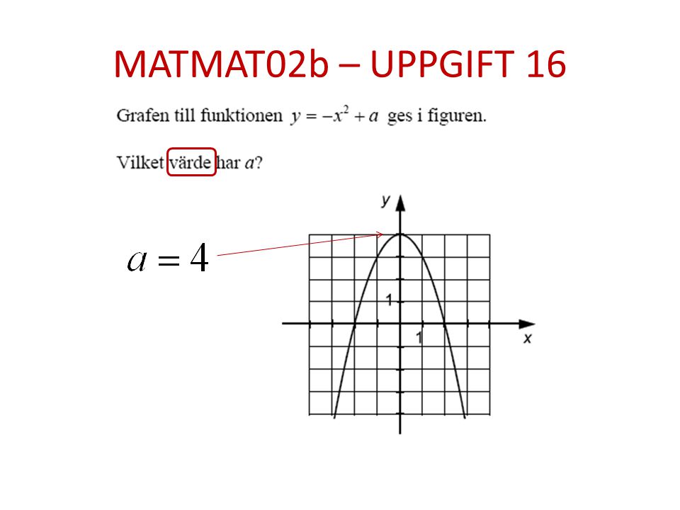 MATMAT02b – UPPGIFT 16