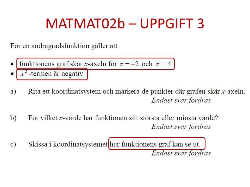 MATMAT02b – UPPGIFT 3
