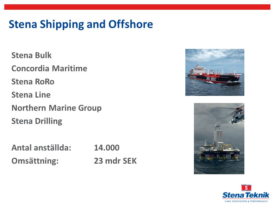 Stena Shipping and Offshore