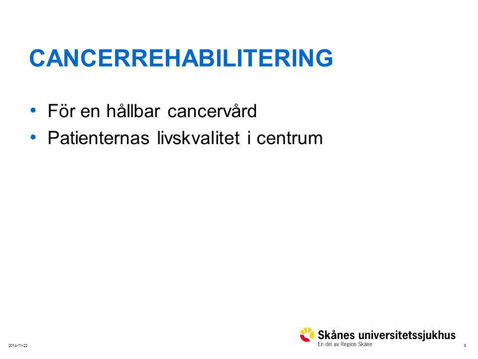 CANCERREHABILITERING