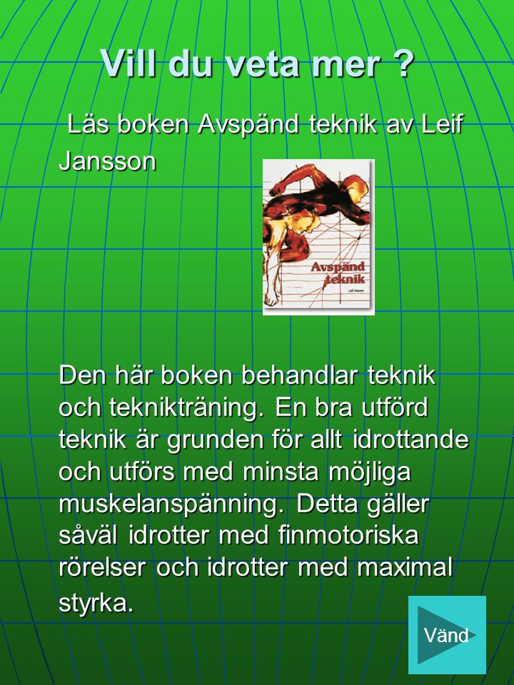 Vill du veta mer Läs boken Avspänd teknik av Leif Jansson