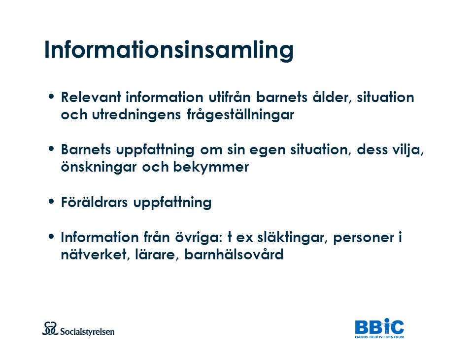 Informationsinsamling