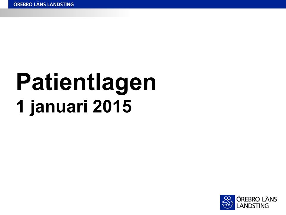 Patientlagen 1 januari 2015