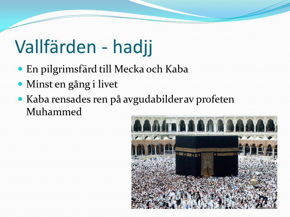Vallfärden - hadjj En pilgrimsfärd till Mecka och Kaba