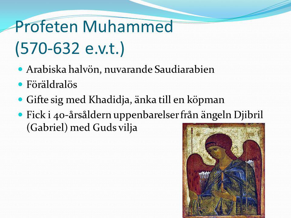 Profeten Muhammed ( e.v.t.)