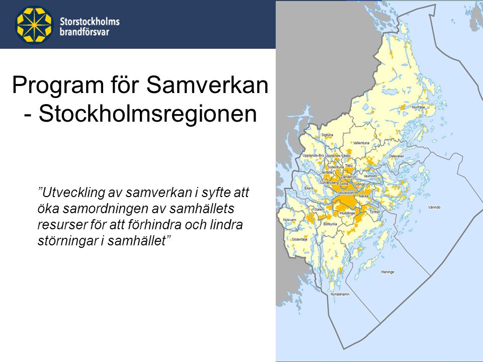 Program för Samverkan - Stockholmsregionen