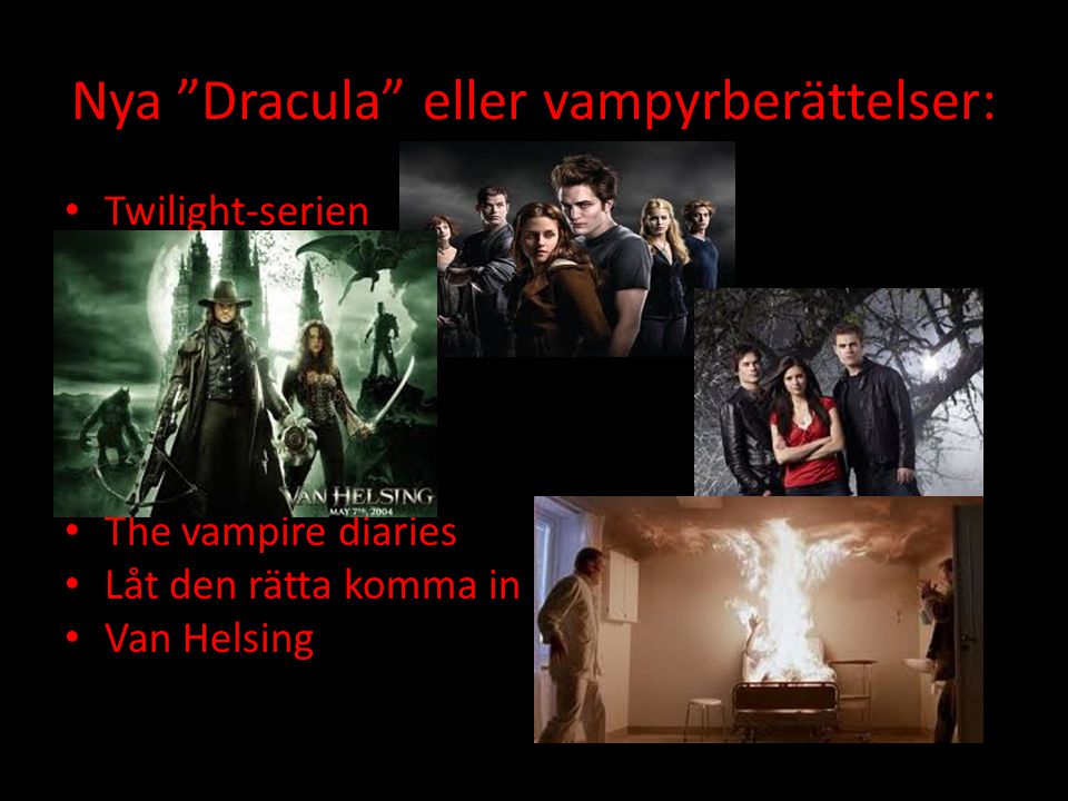 Nya Dracula eller vampyrberättelser:
