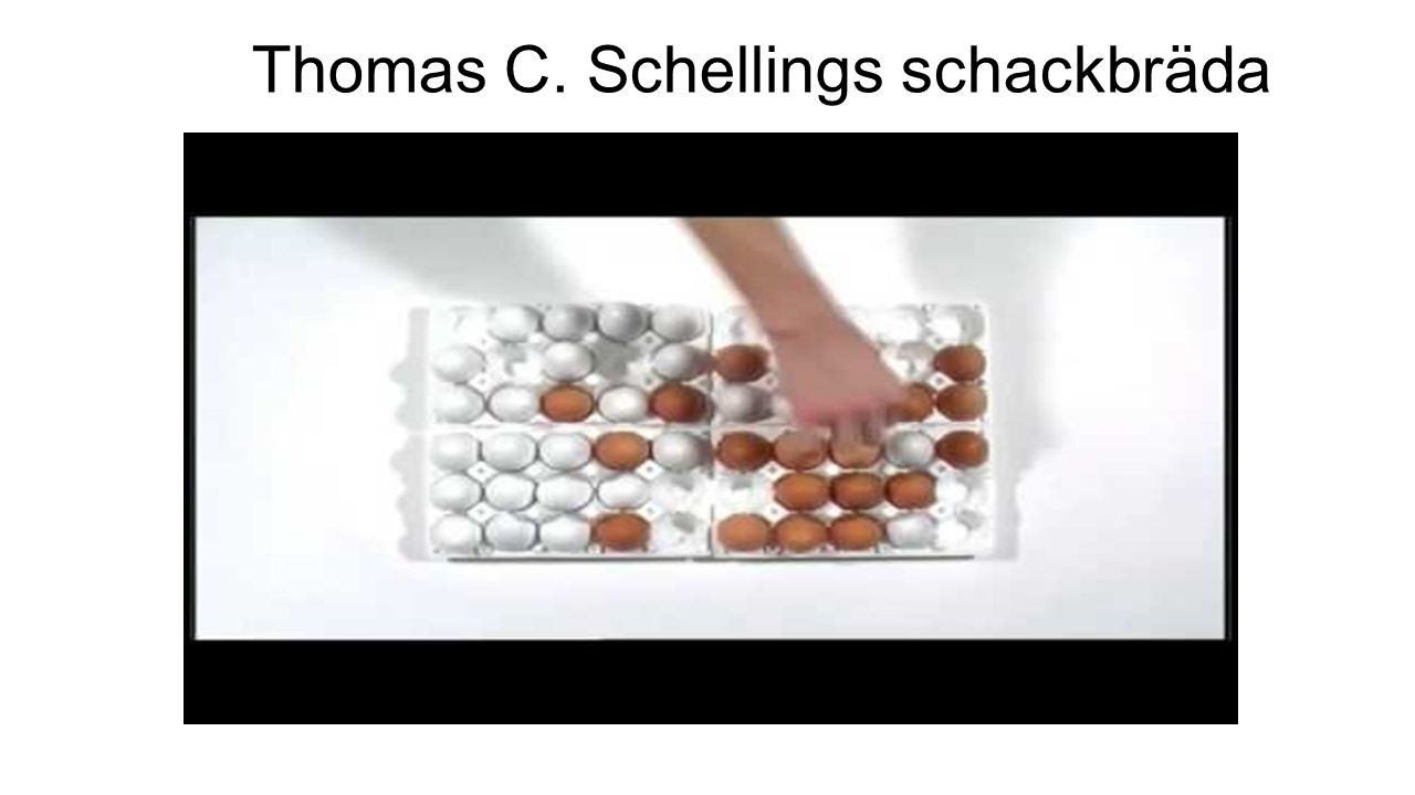Thomas C. Schellings schackbräda