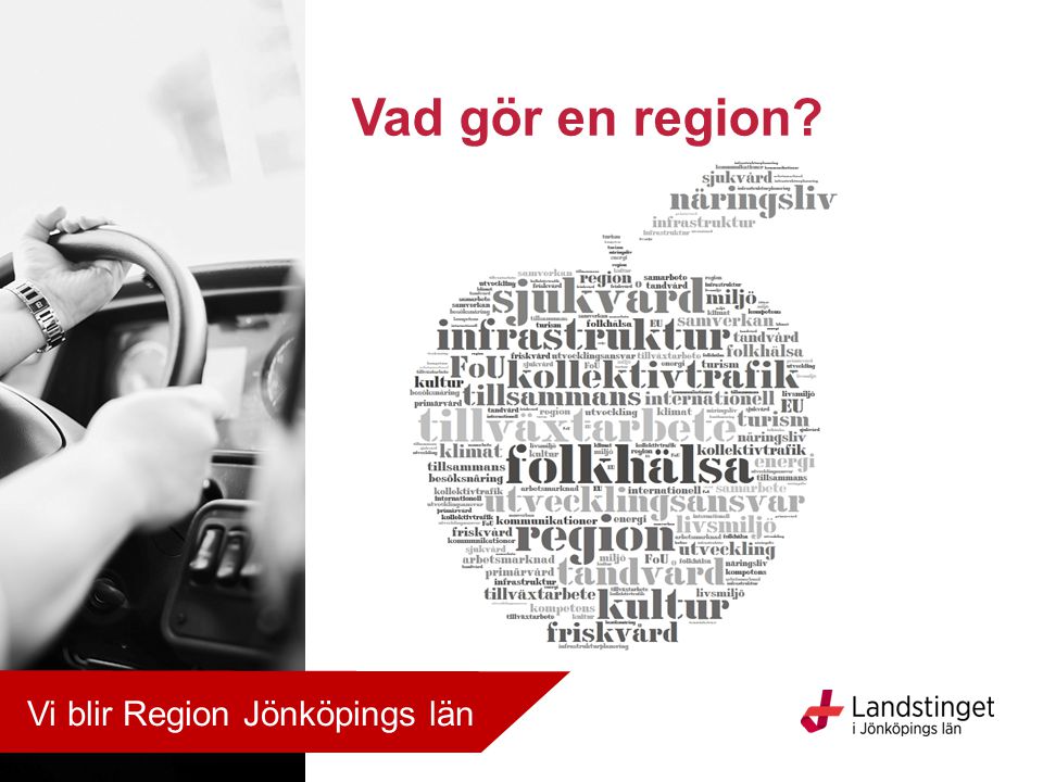 Vad gör en region Vi blir Region Jönköpings län