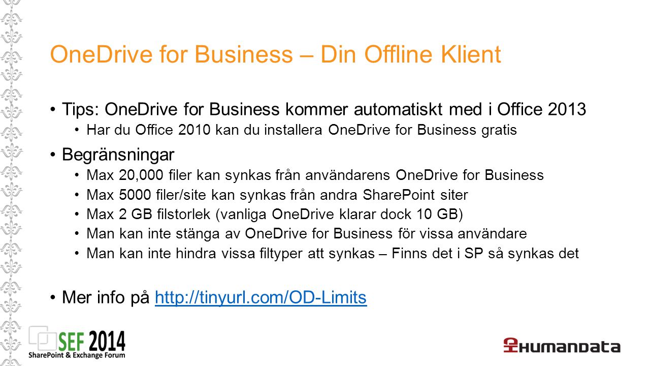 OneDrive for Business – Din Offline Klient