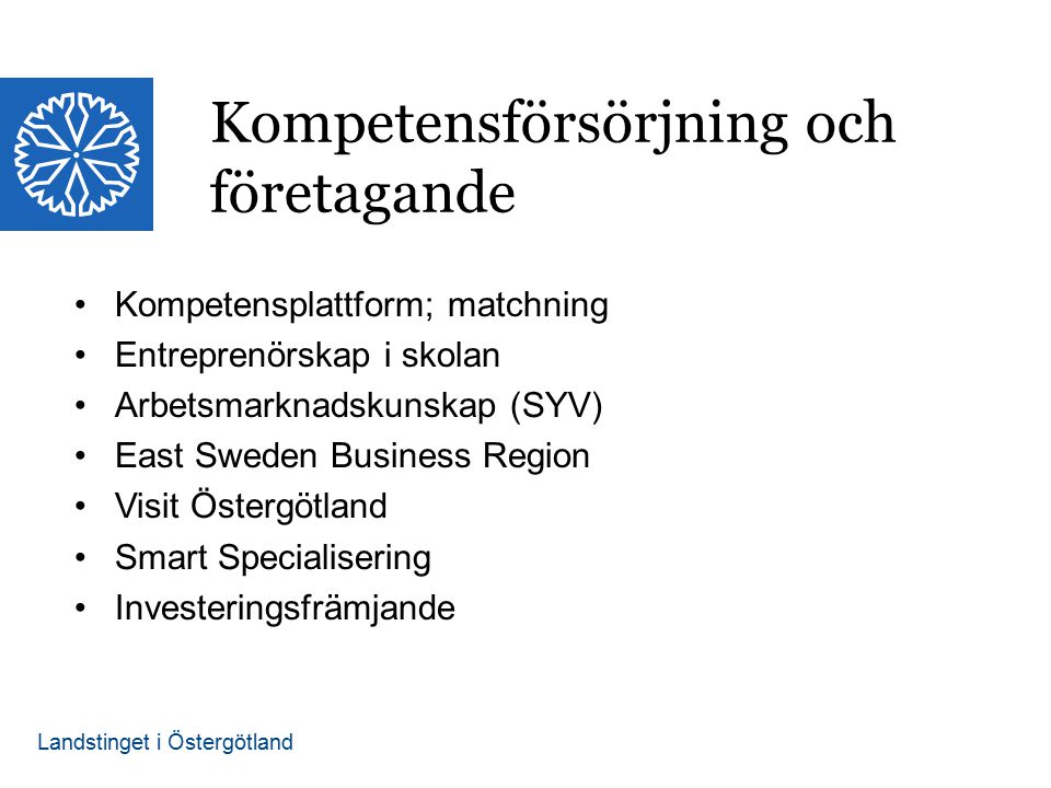 Regionalt Utvecklingsprogram - Ppt Ladda Ner