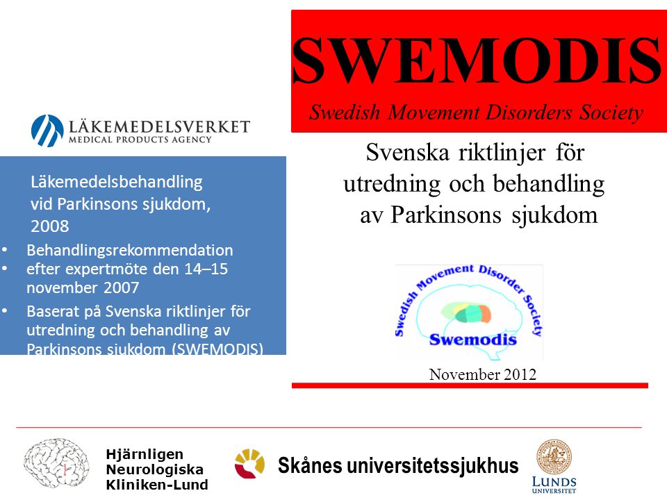 SWEMODIS Svenska riktlinjer för utredning och behandling