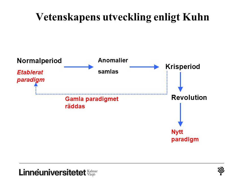 Vetenskapens utveckling enligt Kuhn