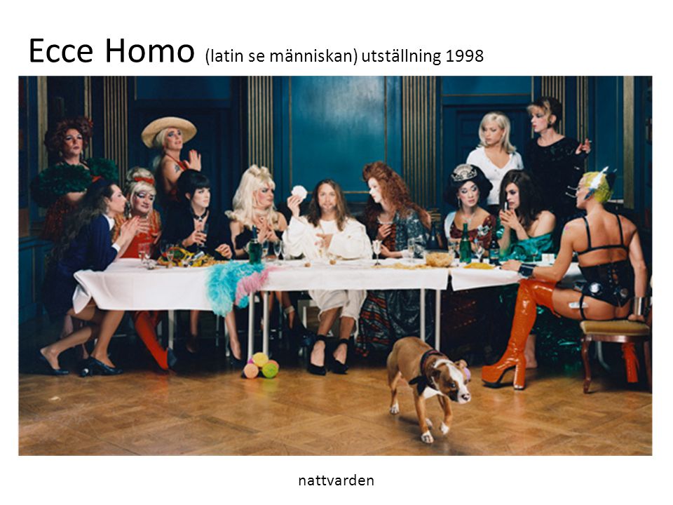 Ecce Homo (latin se människan) utställning 1998