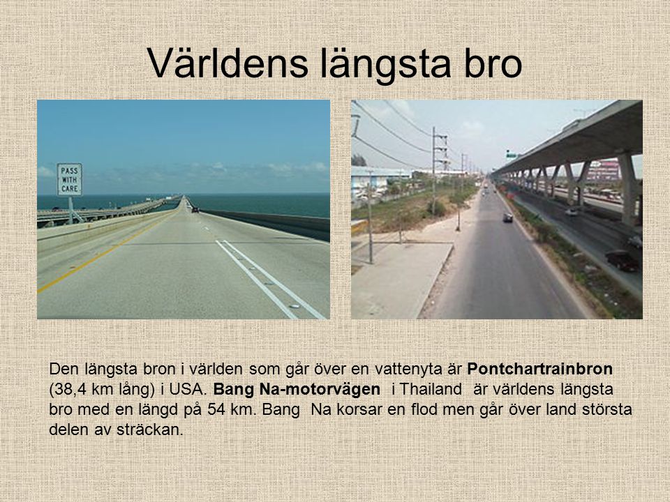 Världens längsta bro