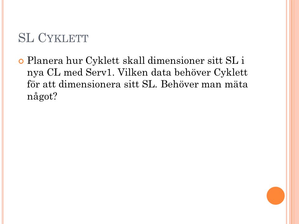 SL Cyklett