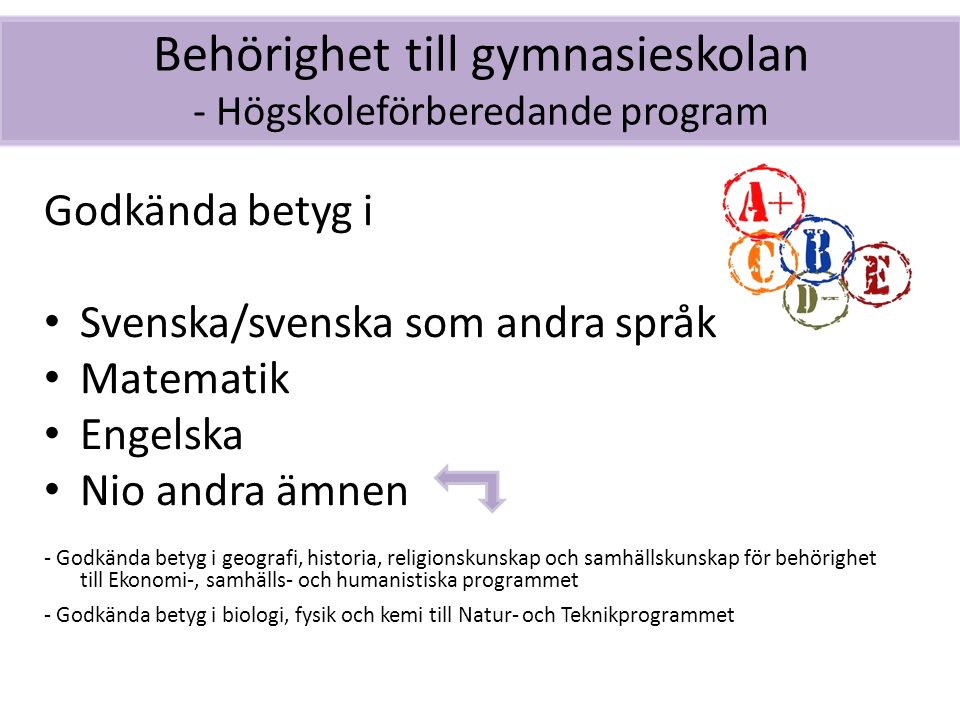 GYMNASIEVALET Ppt Video Online Ladda Ner