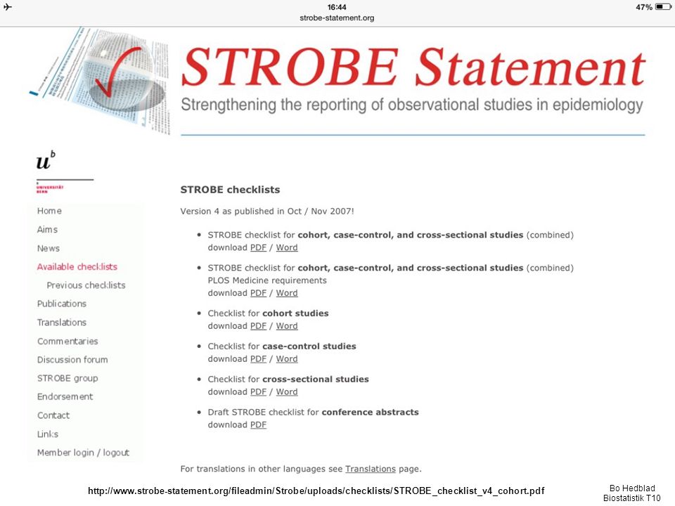 strobe-statement