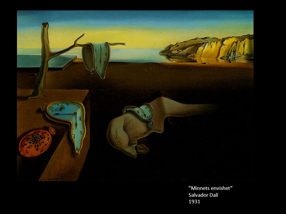 Minnets envishet Salvador Dalí 1931